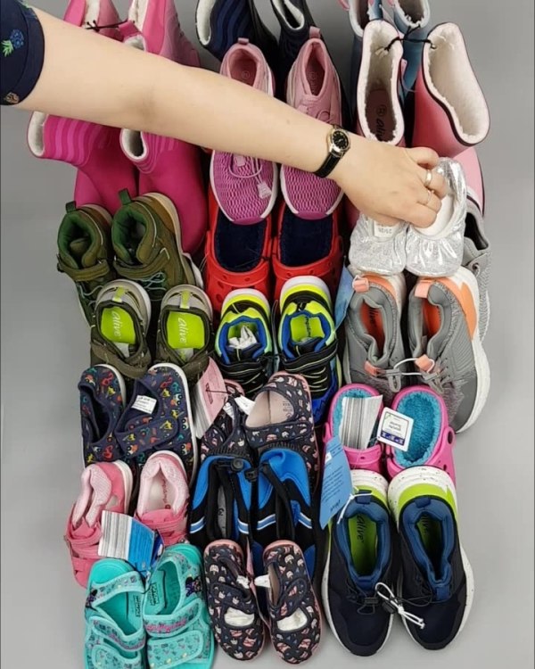 Фотография  381 - Обувь ALDI дети лето#10 кг, ЛОТ №4453 оптом в Саранске и Мордовии