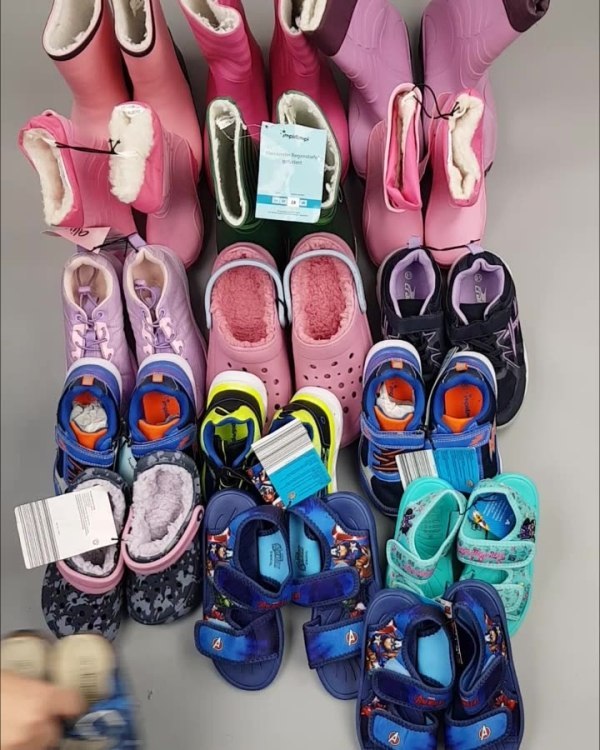 Фотография  566 - Обувь ALDI дети лето#10 кг, ЛОТ №4456 оптом в Саранске и Мордовии