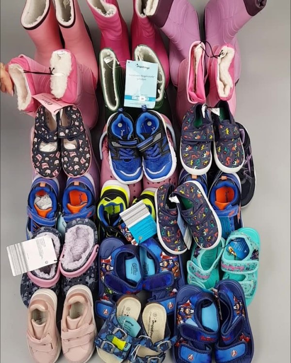 Фотография  545 - Обувь ALDI дети лето#10 кг, ЛОТ №4456 оптом в Саранске и Мордовии