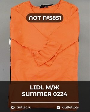 Купить LIDL Summer м/ж 022024#14 кг, ЛОТ №5851 оптом в Саранске и Мордовии
