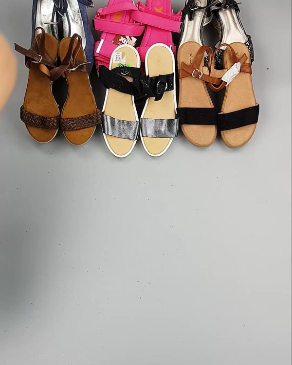 Фотография  464 - Обувь босоножки#11,2 кг, ЛОТ №6362 оптом в Саранске и Мордовии