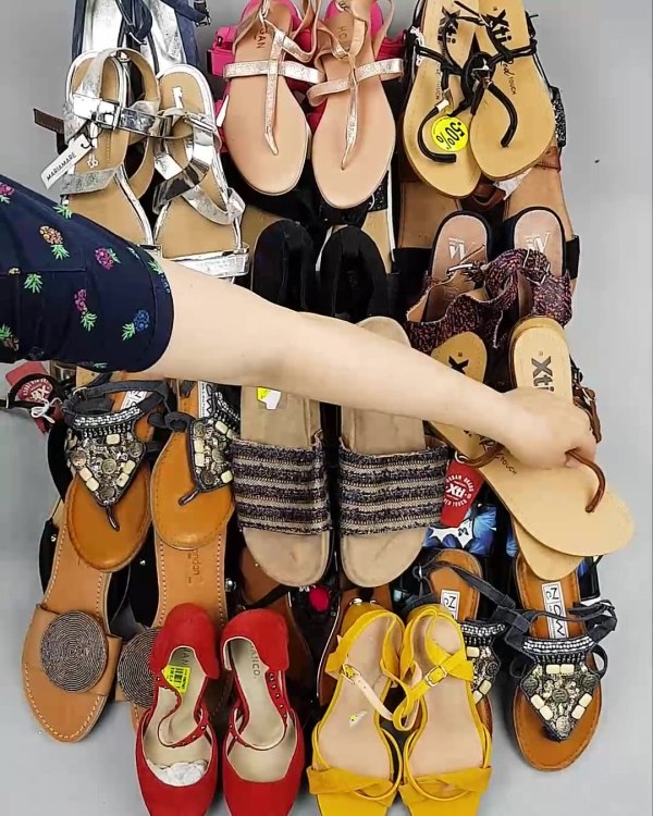 Фотография  357 - Обувь босоножки#11,2 кг, ЛОТ №6362 оптом в Саранске и Мордовии