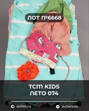 Купить TCM Kids лето 074#7 кг, ЛОТ №6668 оптом в Саранске и Мордовии