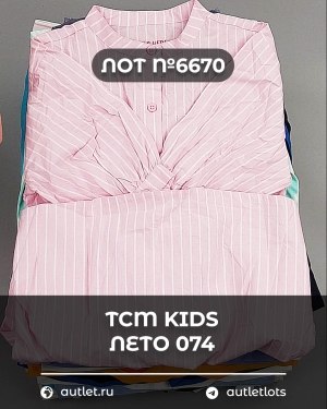 Купить TCM Kids лето 074#7 кг, ЛОТ №6670 оптом в Саранске и Мордовии