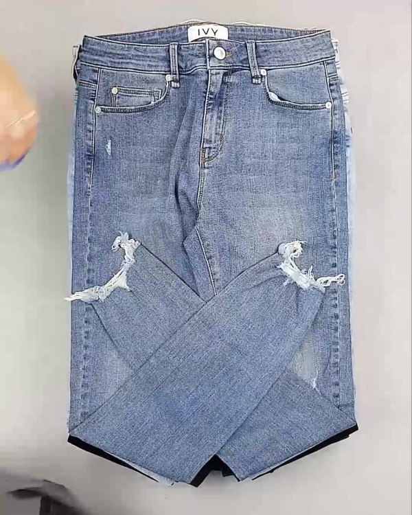 Фотография  955 - Джинсы женские Дания#10 кг, ЛОТ №6764 оптом в Саранске и Мордовии