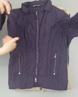 Фотография  558 - А 92602 Ветровки женские (Light Zipper jackets)#25 кг оптом в Саранске и Мордовии