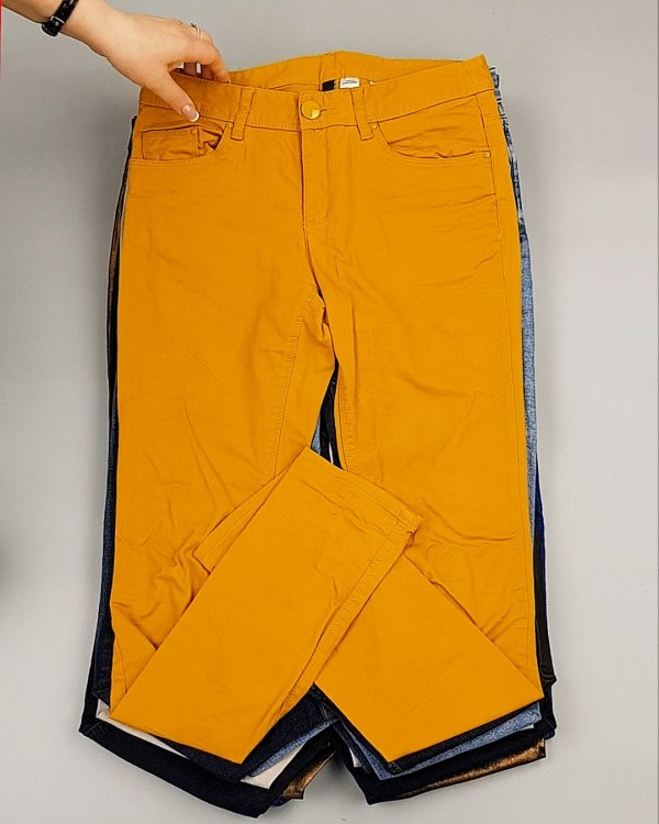 Фотография  735 - А 82202 Брюки женские (Fashion&Skinny Pants)#25 кг оптом в Саранске и Мордовии