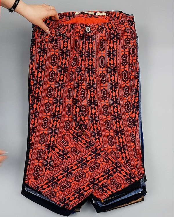 Фотография  592 - А 82202 Брюки женские (Fashion&Skinny Pants)#25 кг оптом в Саранске и Мордовии