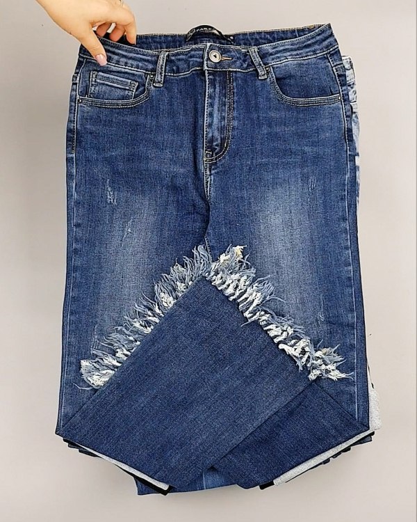 Фотография  293 - Cream Джинсы женские#25 кг оптом в Саранске и Мордовии