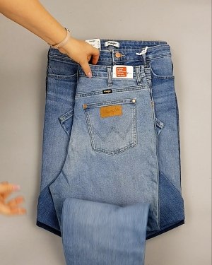 Фотография  890 - Джинсы WRANGLER м/ж#8,4 кг, ЛОТ №7012 оптом в Саранске и Мордовии