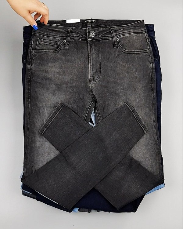 Фотография  386 - Брюки + джинсы JACK JONES 094#10 кг, ЛОТ №6962 оптом в Саранске и Мордовии