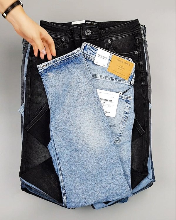 Фотография  164 - Джинсы JACK JONES 094#10 кг, ЛОТ №6977 оптом в Саранске и Мордовии