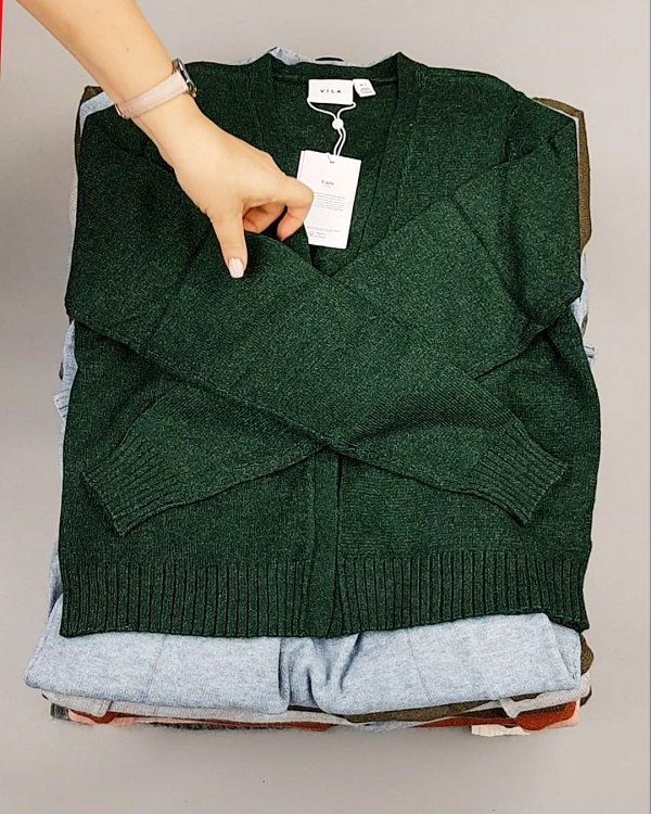 Фотография  634 - Кардиганы VILA W 104#7 кг, ЛОТ №7155 оптом в Саранске и Мордовии