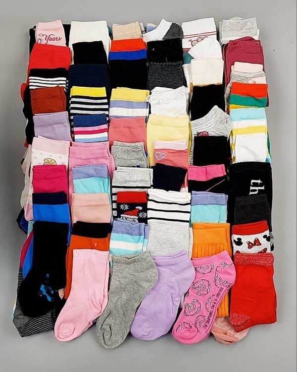 Фотография  503 - Носки дети СТОК лето#5 кг, ЛОТ №6993 оптом в Саранске и Мордовии