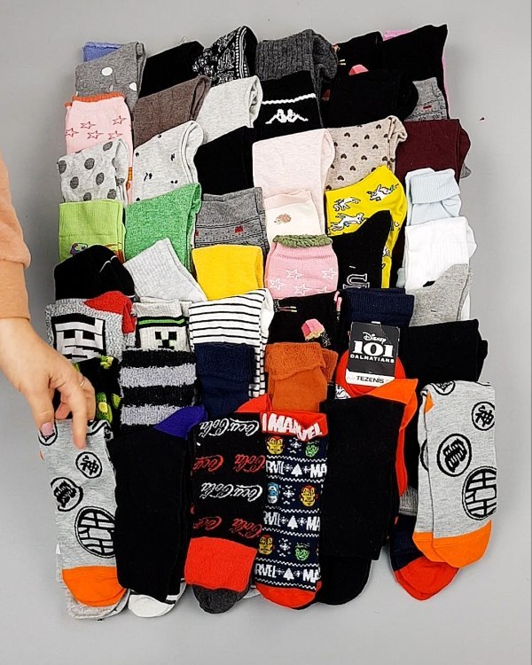 Фотография  368 - Носки дети СТОК зима#5 кг, ЛОТ №6989 оптом в Саранске и Мордовии