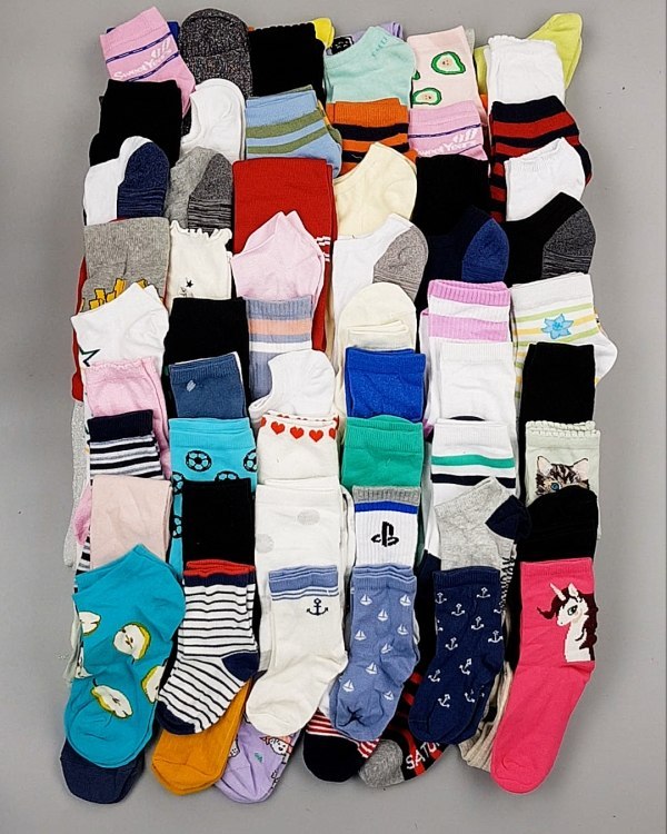 Фотография  659 - Носки дети СТОК лето#5 кг, ЛОТ №6992 оптом в Саранске и Мордовии