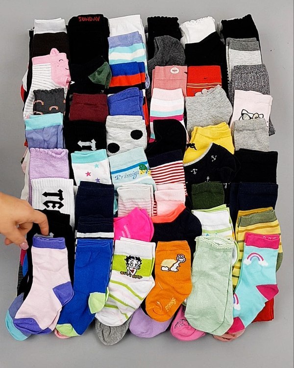 Фотография  244 - Носки дети СТОК лето#5 кг, ЛОТ №6993 оптом в Саранске и Мордовии