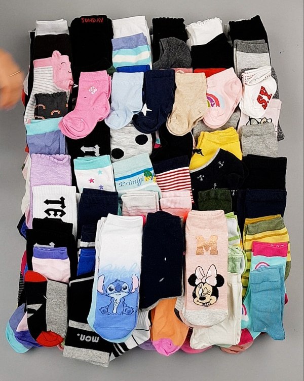 Фотография  869 - Носки дети СТОК лето#5 кг, ЛОТ №6993 оптом в Саранске и Мордовии