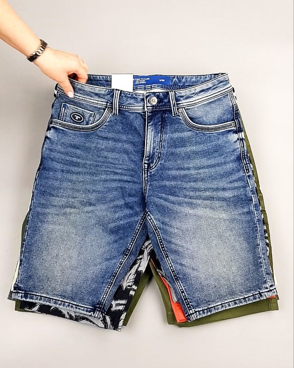 Фотография  519 - Шорты мужские TOM TAILOR 124#3,75 кг, ЛОТ №7602 оптом в Саранске и Мордовии