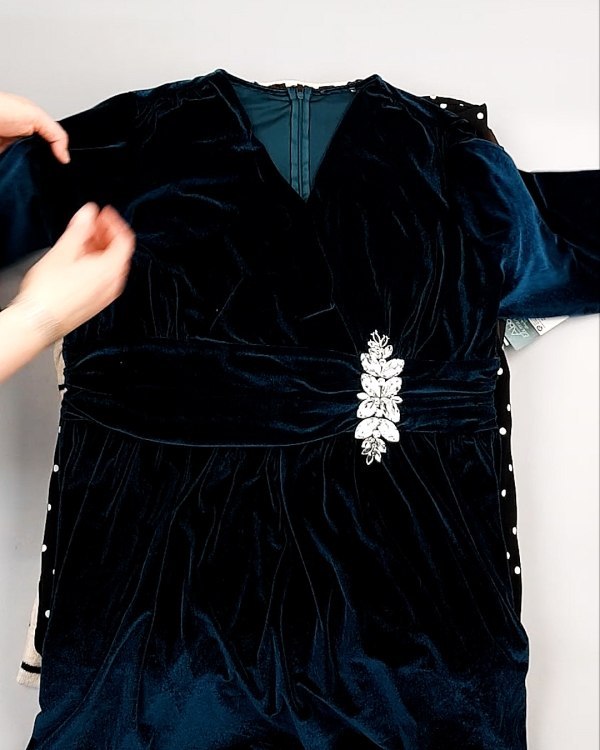 Фотография  710 - Платья СТОК CAN зима 084#7 кг, ЛОТ №7695 оптом в Саранске и Мордовии