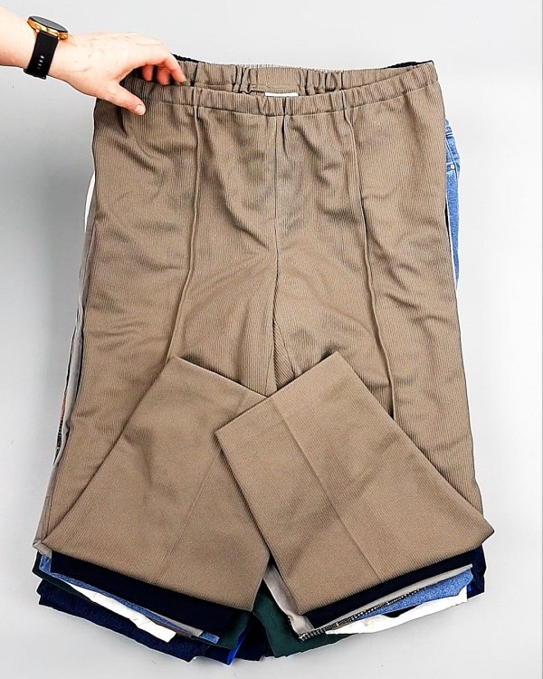 Фотография  803 - Брюки м/ж лето СТОК CAN 084#7 кг, ЛОТ №7652 оптом в Саранске и Мордовии