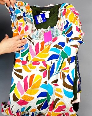 Фотография  539 - AMAZON mix жен лето 015#15 кг, ЛОТ №7723 оптом в Саранске и Мордовии