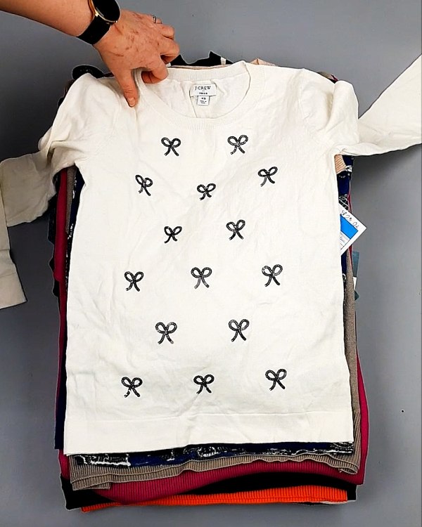 Фотография  856 - Джемпера легкие СТОК CAN 084#7 кг, ЛОТ №7633 оптом в Саранске и Мордовии