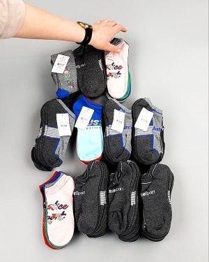 Фотография  524 - Носки дети лето CAN 084#5 кг, ЛОТ №8001 оптом в Саранске и Мордовии