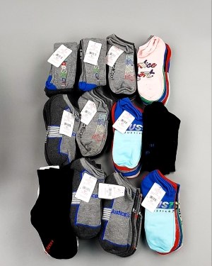 Фотография  911 - Носки дети лето CAN 084#5 кг, ЛОТ №8000 оптом в Саранске и Мордовии