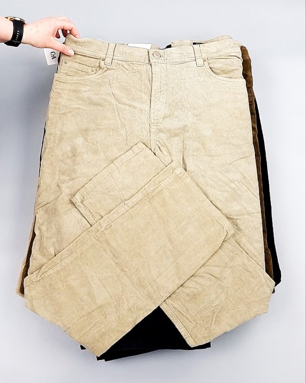 Фотография  814 - Брюки вельветовые м/ж C&A 025#10 кг, ЛОТ №8031 оптом в Саранске и Мордовии