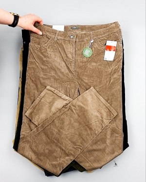 Фотография  352 - Брюки вельветовые м/ж C&A 025#10 кг, ЛОТ №7902 оптом в Саранске и Мордовии