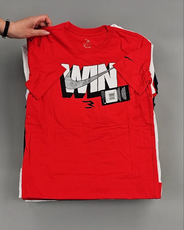 Фотография  616 - Футболки детские NIKE WIN CAN 084#5 кг, ЛОТ №8597 оптом в Саранске и Мордовии