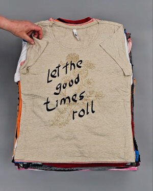 Фотография  971 - Футболки м/ж Cr+Ex#8 кг, ЛОТ № ВК0100 оптом в Саранске и Мордовии