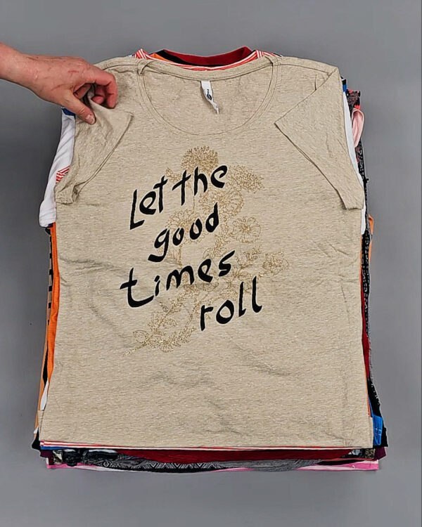 Фотография  157 - Футболки м/ж Cr+Ex#8 кг, ЛОТ № ВК0100 оптом в Саранске и Мордовии