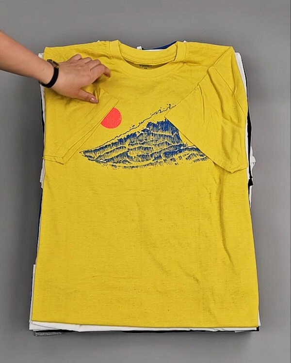 Фотография  346 - Футболки м/ж (Printed T-Shirts New)#5 кг оптом в Саранске и Мордовии