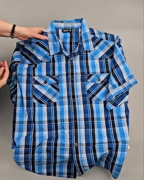 Фотография  828 - Рубашки к/р#25 кг, ЛОТ № ВК0095 оптом в Саранске и Мордовии