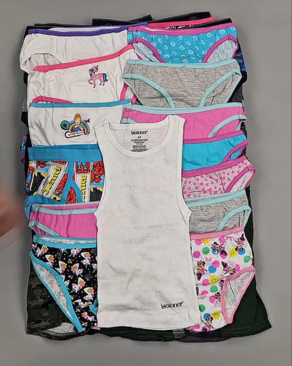 Фотография  433 - Нижнее белье LIDL Kids#2,8 кг, ЛОТ №8960 оптом в Саранске и Мордовии