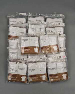 Купить Футболка белая муж Корея 085#5 кг оптом в Саранске и Мордовии