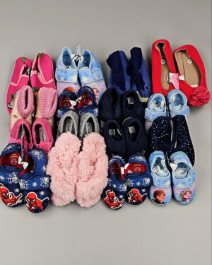 Купить Обувь домашняя дети СТОК 065#3,3 кг, ЛОТ СТ-9728 оптом в Саранске и Мордовии