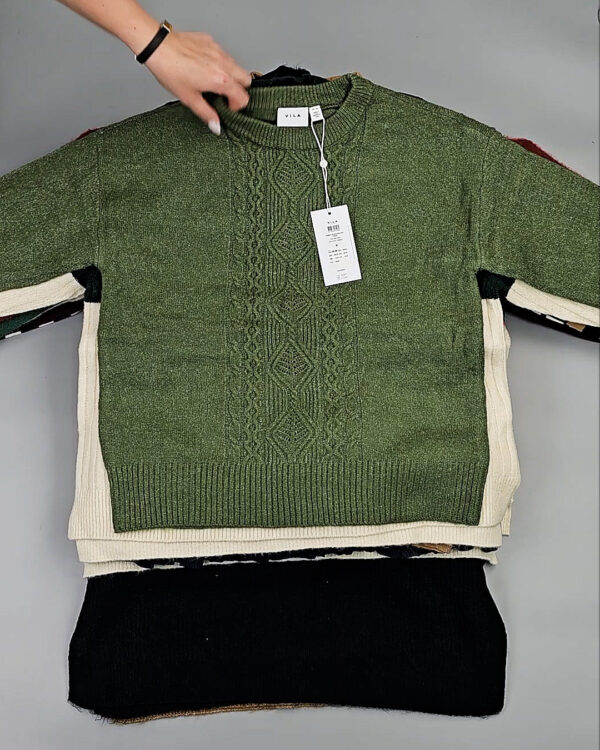 Фотография  966 - Джемпера VILA W 104#7 кг, ЛОТ СТ-9991 оптом в Саранске и Мордовии