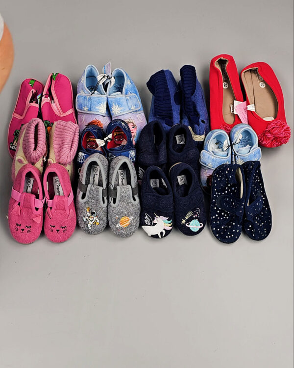 Фотография  939 - Обувь домашняя дети СТОК 065#3,3 кг, ЛОТ СТ-9728 оптом в Саранске и Мордовии