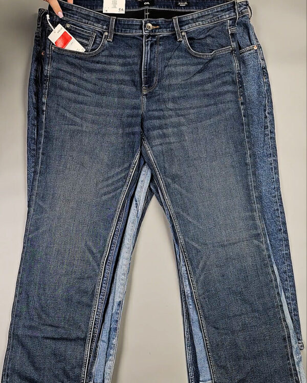 Фотография  176 - Джинсы C&A ж/м#10 кг, ЛОТ СТ-9861 оптом в Саранске и Мордовии