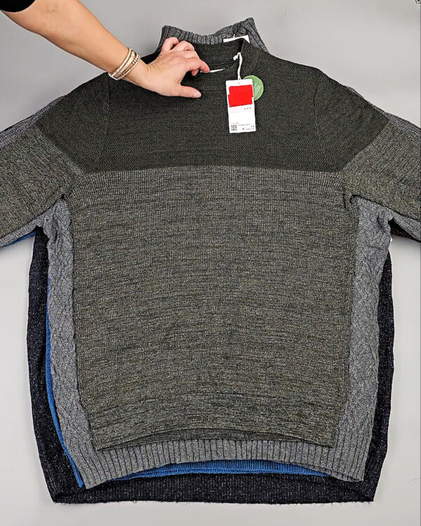 Фотография  514 - Джемпера мужские C&A 025#7 кг, ЛОТ СТ-10003 оптом в Саранске и Мордовии