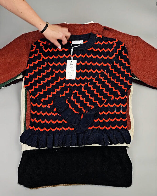 Фотография  913 - Джемпера VILA W 104#7 кг, ЛОТ СТ-9991 оптом в Саранске и Мордовии