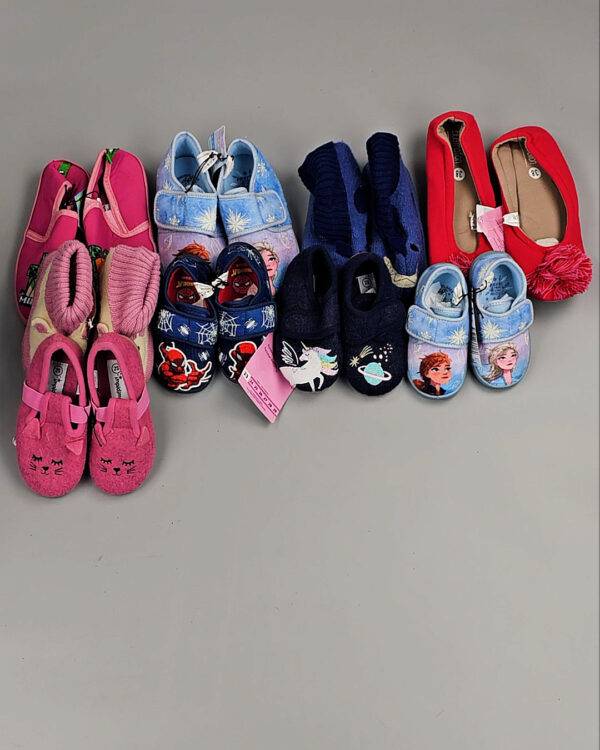 Фотография  831 - Обувь домашняя дети СТОК 065#3,3 кг, ЛОТ СТ-9728 оптом в Саранске и Мордовии