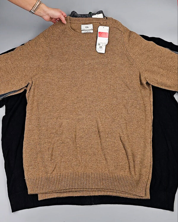 Фотография  820 - Джемпера мужские C&A 025#7,6 кг, ЛОТ СТ-10006 оптом в Саранске и Мордовии