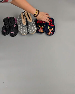 Фотография  704 - Обувь домашняя дети СТОК 065#3,2 кг, ЛОТ СТ-9727 оптом в Саранске и Мордовии