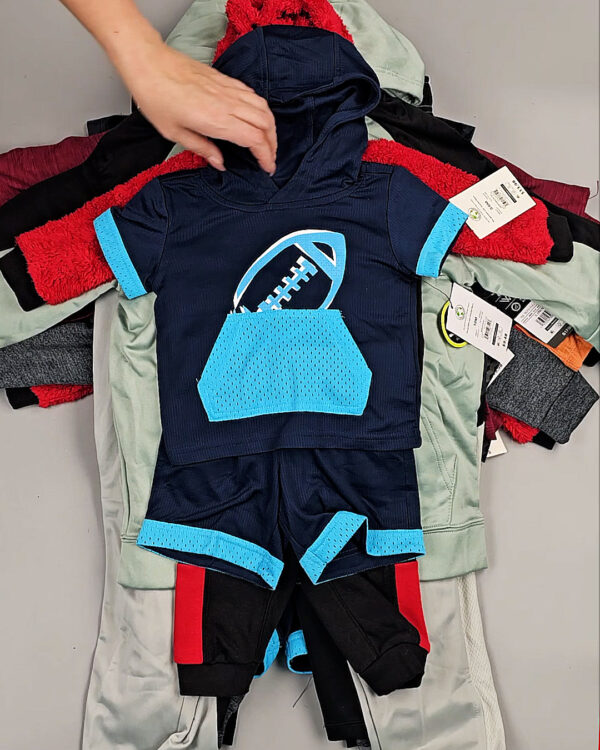 Фотография  699 - Спортивные костюмы дети CAN#6 кг, ЛОТ СТ-9737 оптом в Саранске и Мордовии