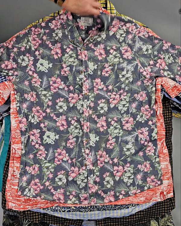 Фотография  574 - Рубашки (Oversize Man Shirts Premium)#20,3 кг, ЛОТ СХ-0242 оптом в Саранске и Мордовии